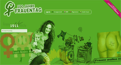 Desktop Screenshot of frauentag.gruene-nrw.de